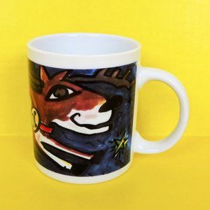 Lemley Reindeer Christmas Mug Coffee Tea Art Signe